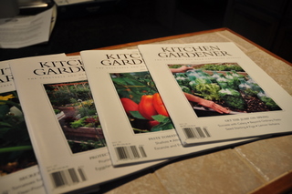 Kitchen Gardener magazine arrives!