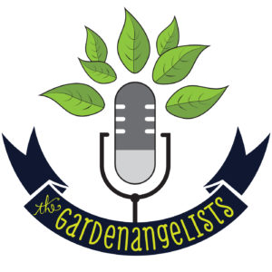 Our podcast logo! The Gardenangelists.